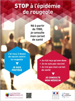 épidémie de rougeole - on fait le point