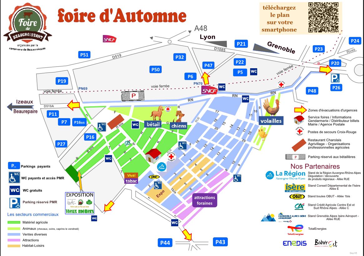 plan Foire sept. 2025 - provisoire
