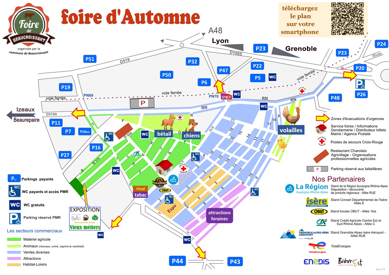 plan Foire septembre 2025